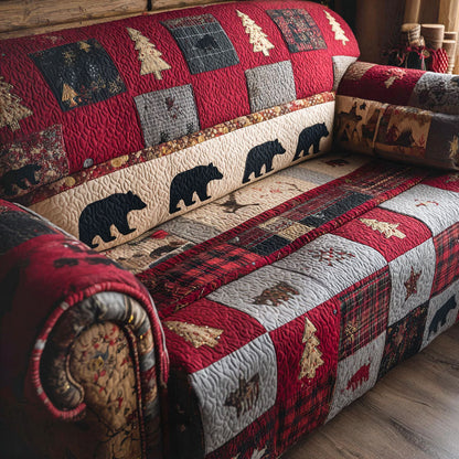 Timber Haven Quilted Sofa Cover NCU0PTT2168