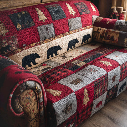 Timber Haven Quilted Sofa Cover NCU0PTT2168