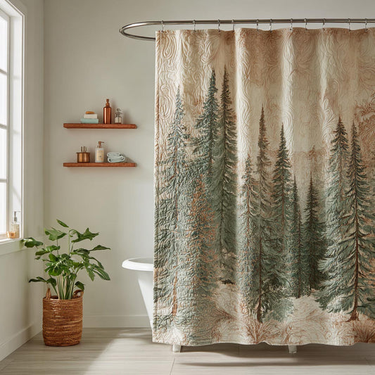 Timber Haven Shower Curtain NCU0DV1889