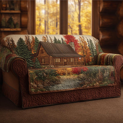 Timber Home Quilted Sofa Cover NCU0DV1867