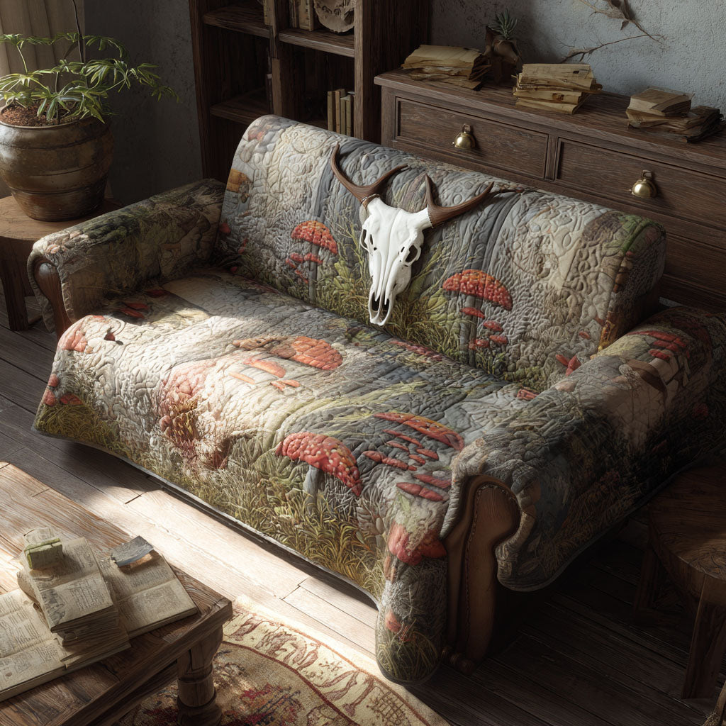 Timber Hunt Quilted Sofa Cover NCU0PTT2442