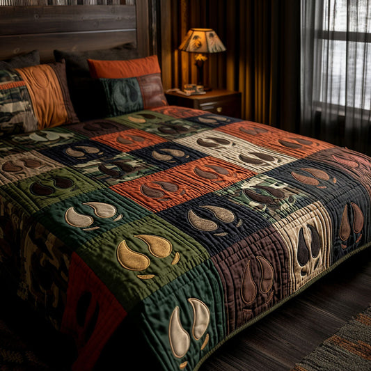 Timber Moose Comfort 3-Piece Quilted Bedding Set NCU0PTT2962