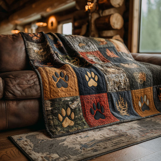 Timber Paw Legacy Quilted Blanket NCU0PTT2763