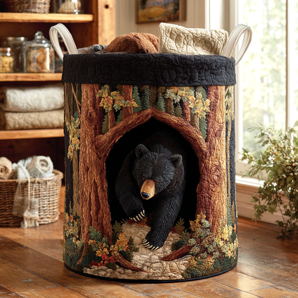 Timber Soul Quilted Laundry Basket NCU0NTV666