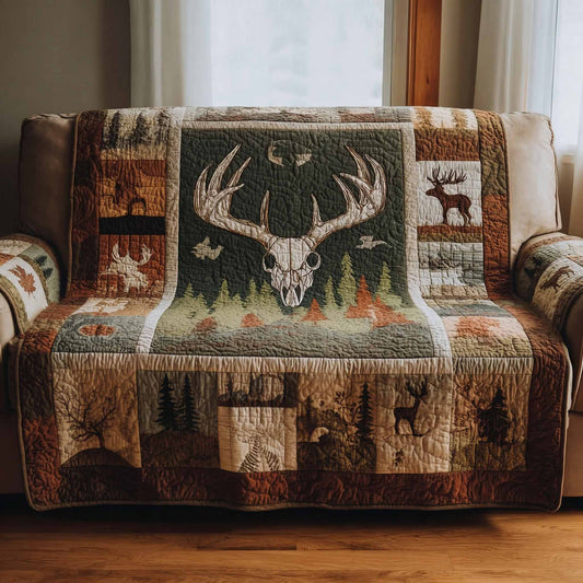 Timber Spirit Quilted Sofa Cover NCU0NXD1786