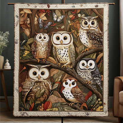 Timber Tails Quilted Blanket NCU0NVH143