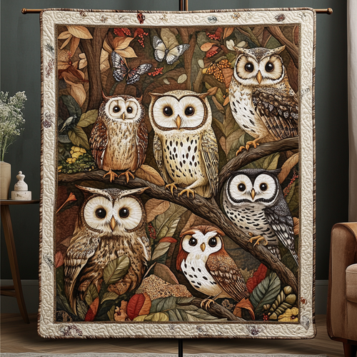 Timber Tails Quilted Blanket NCU0NVH143