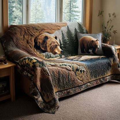 Timber Trails Quilted Sofa Cover NCU0PTT2028