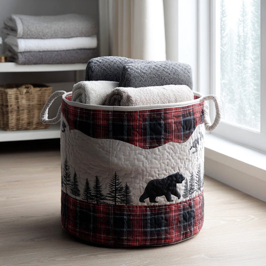 Timber Trophy Line Quilted Laundry Basket NCU0PTT1888