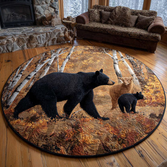 Timber Wanderer Quilted Round Mat NCU0DV1040