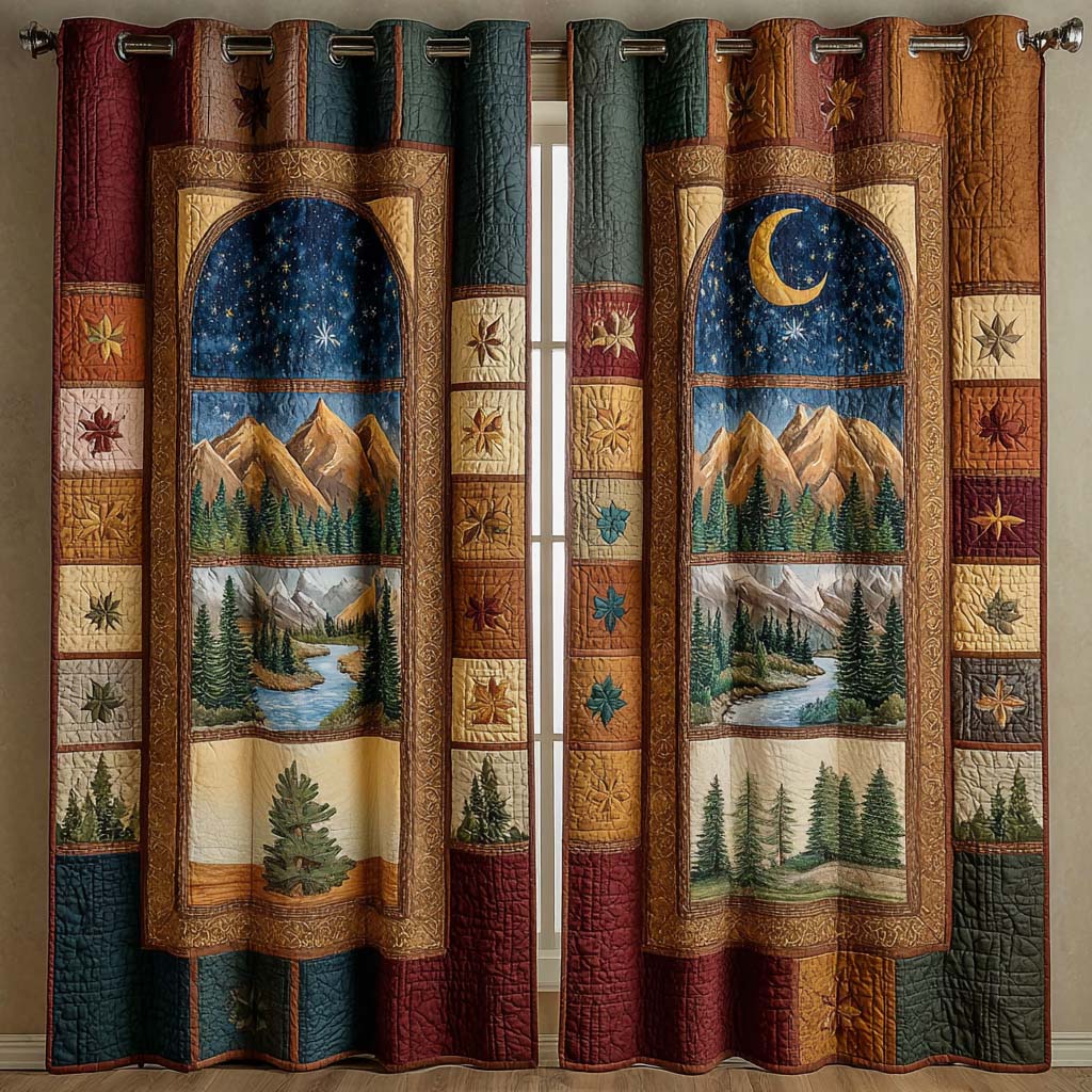 Timberlight Dream Quilted Curtains NCU0NXD925