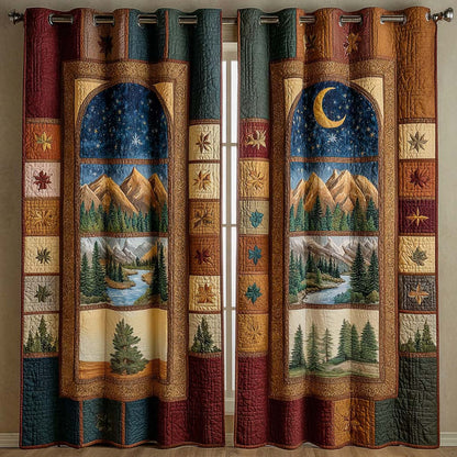 Timberlight Dream Quilted Curtains NCU0NXD925