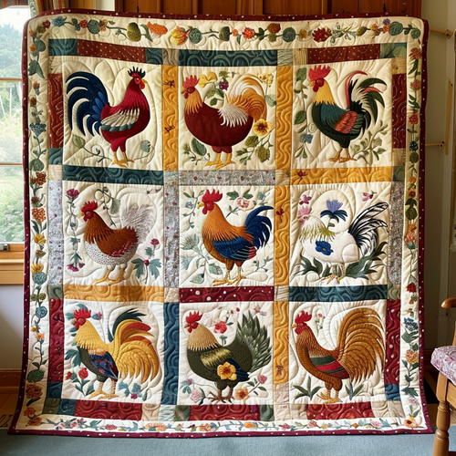 Timeless Clucker Quilted Blanket NCU0PT043