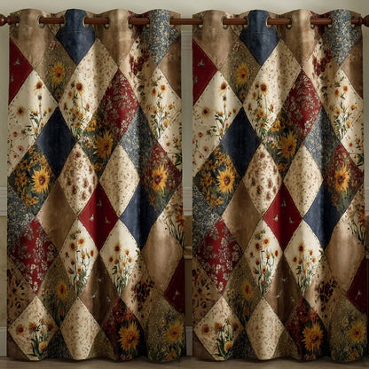 Timeless Hearth Quilted Curtains NCU0DV1902