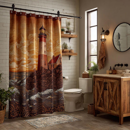 Timeless Beacon Shower Curtain NCU0DV1951