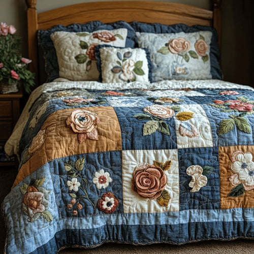Timeless Floral Charm Duvet Cover Set NCU0PTT342