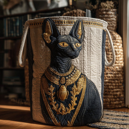 Timeless Grace Quilted Laundry Basket NCU0PTT1947