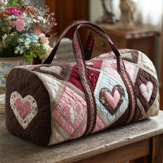 Timeless Love Mosaic Quilted Duffle Bag NCU0PTT2881