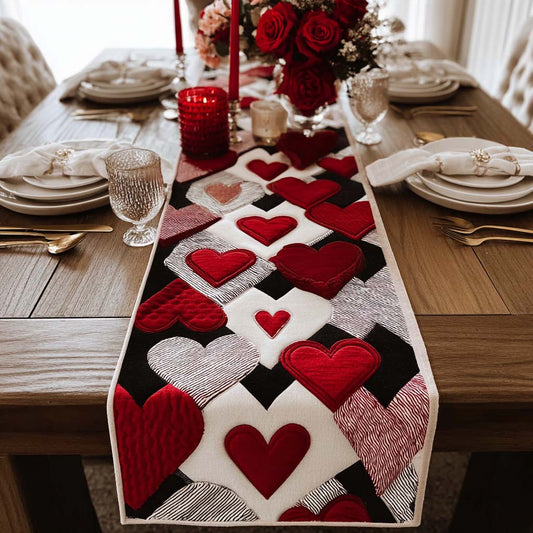 Timeless Love Quilted Table Runner NCU0DQQ0187