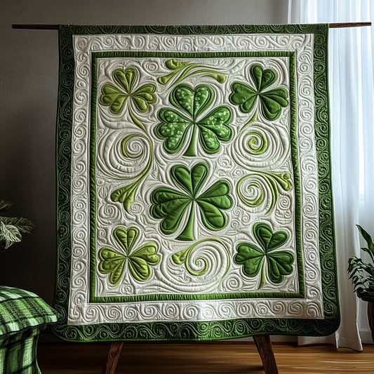 Timeless Shamrock Quilted Blanket NCU0PTT155