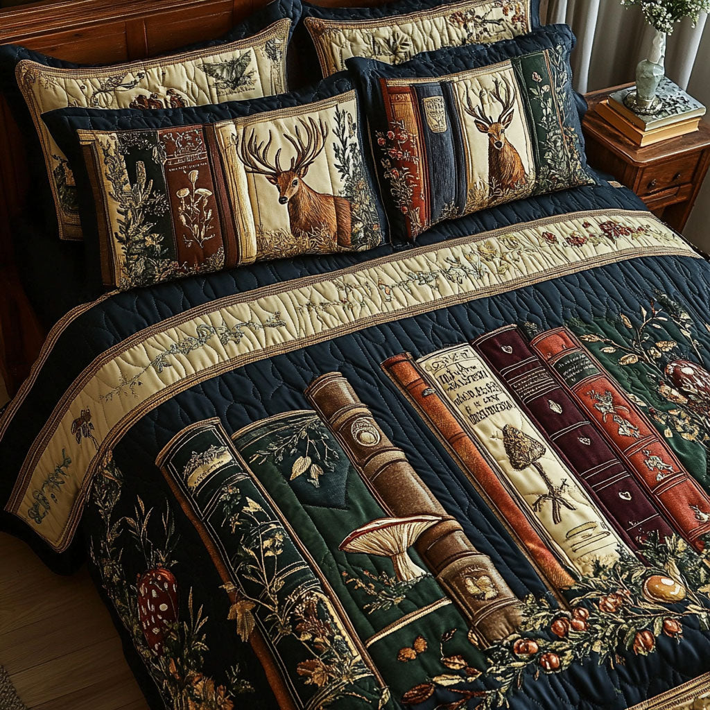 Timeless Tales 3-Piece Quilted Bedding Set NCU0PTT247