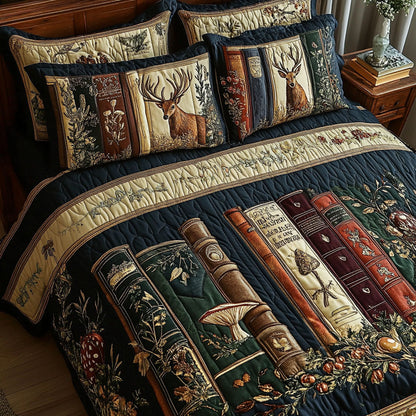 Timeless Tales 3-Piece Quilted Bedding Set NCU0PTT247
