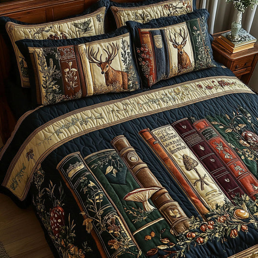 Timeless Tales 3-Piece Quilted Bedding Set NCU0PTT247