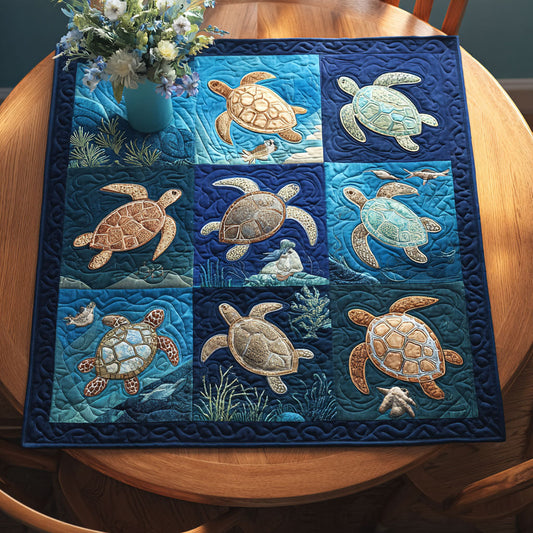 Timeless Traveler Quilted Table Topper NCU0PTT696