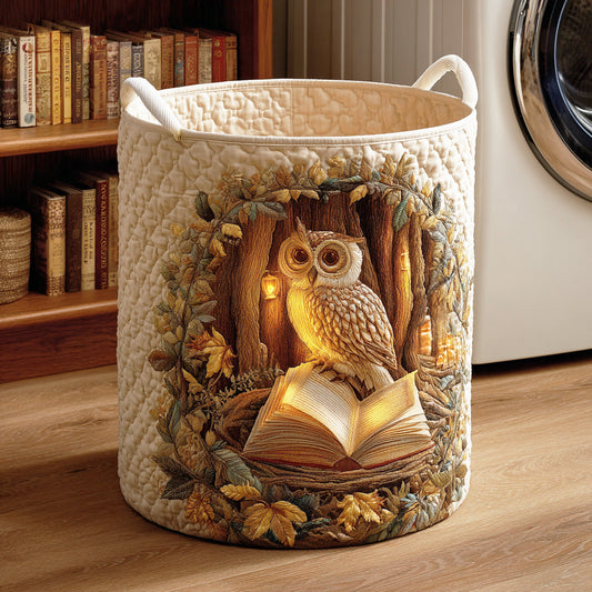 Timeless Words Flight Quilted Laundry Basket NCU0NTD1068