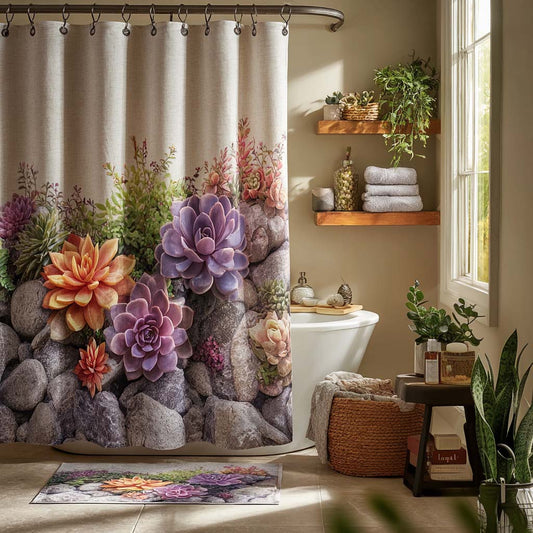 Tiny Garden Grace Shower Curtain NCU0DQQ0377