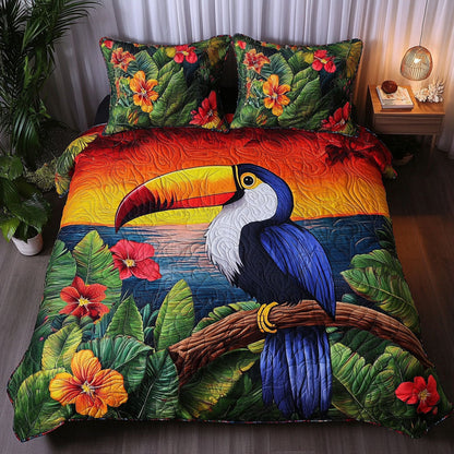 Toucan Paradise Duvet Cover Set NCU0PTT301