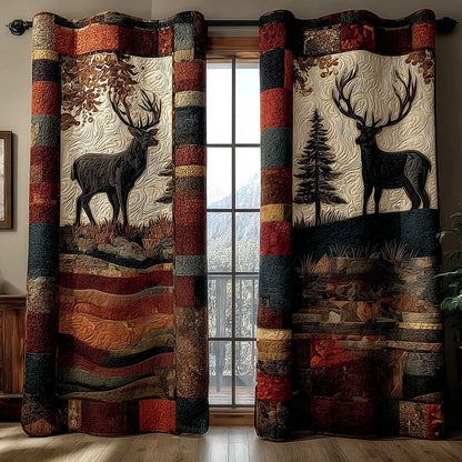 Trail Whisper Quilted Curtains NCU0PTT2192