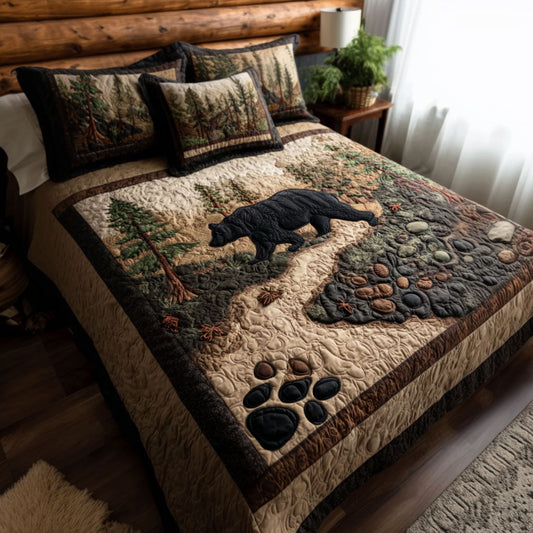 Trail of the North 3-Piece Quilted Bedding Set NCU0PTT2694