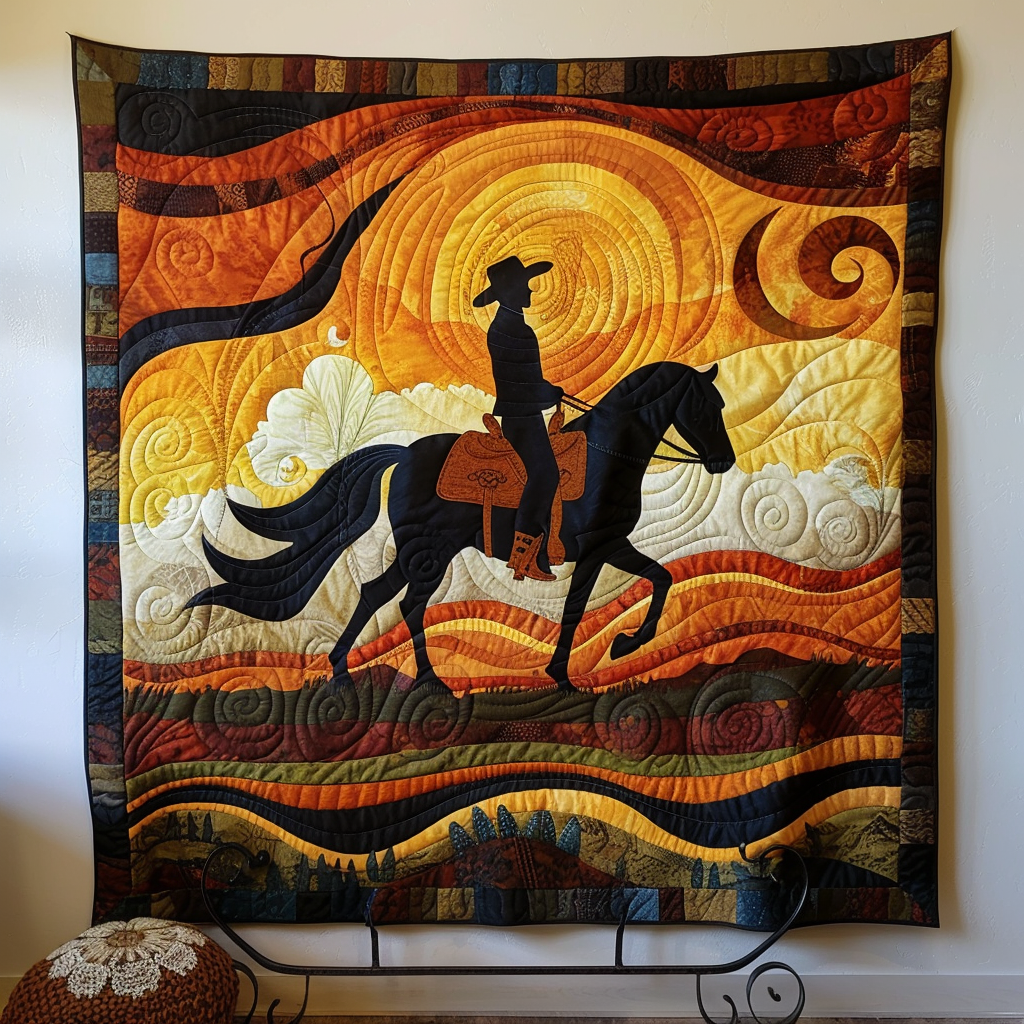 Sunset Trails Quilted Blanket NCU0DK262