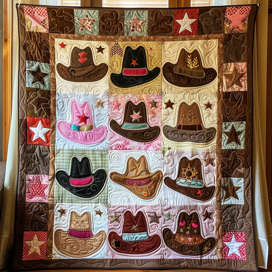 Trailblazer's Hat Quilted Blanket NCU0TH673