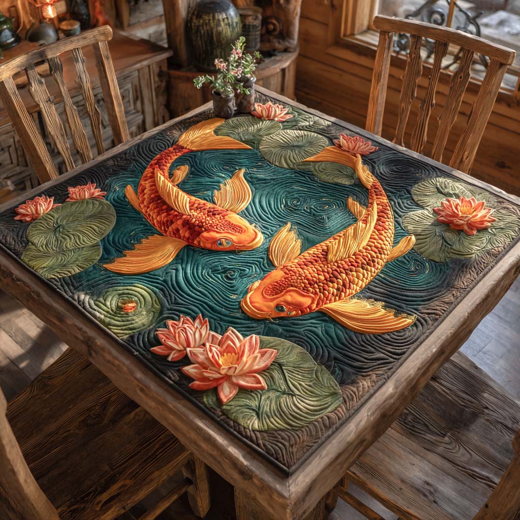 Tranquil Duo Quilted Table Topper NCU0NXD441