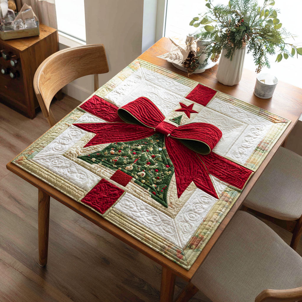 Tree Knot Quilted Table Topper NCU0NTD347