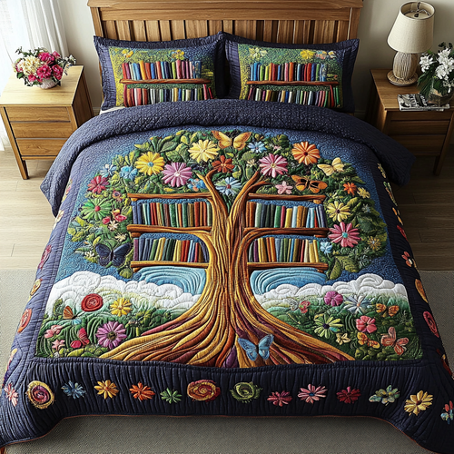 Tree Tales Duvet Cover Set NCU0PVL177