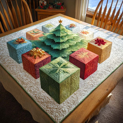 Tree of Wonders Quilted Table Topper NCU0NXD268