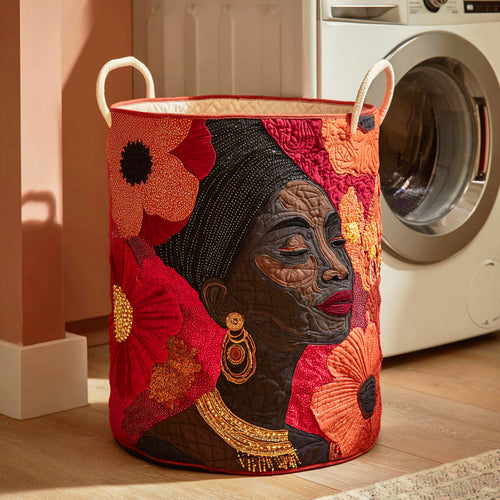 Tribal Beauty Quilted Laundry Basket NCU0NTD718