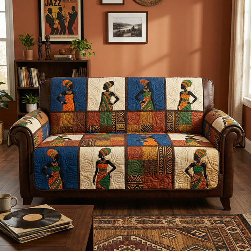 Tribal Beauty Quilted Sofa Cover NCU0NTD1859