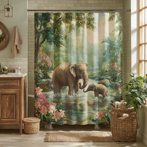 Tribal Calm Shower Curtain NCU0DDK2477