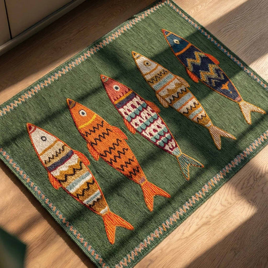 Tribal Catch Area Rug NCU0NXD1659