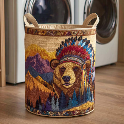 Tribal Claw Quilted Laundry Basket NCU0NTD155