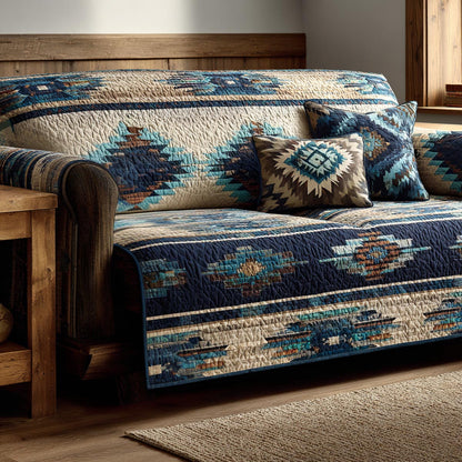 Tribal Echo Quilted Sofa Cover NCU0DV1777