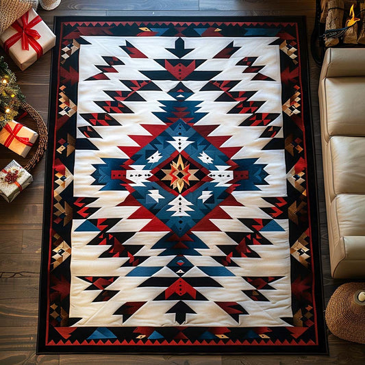 Tribal Geometry Area Rug NCU0DQQ067