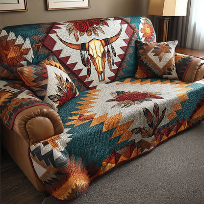 Tribal Spirit Quilted Sofa Cover NCU0NTD1709
