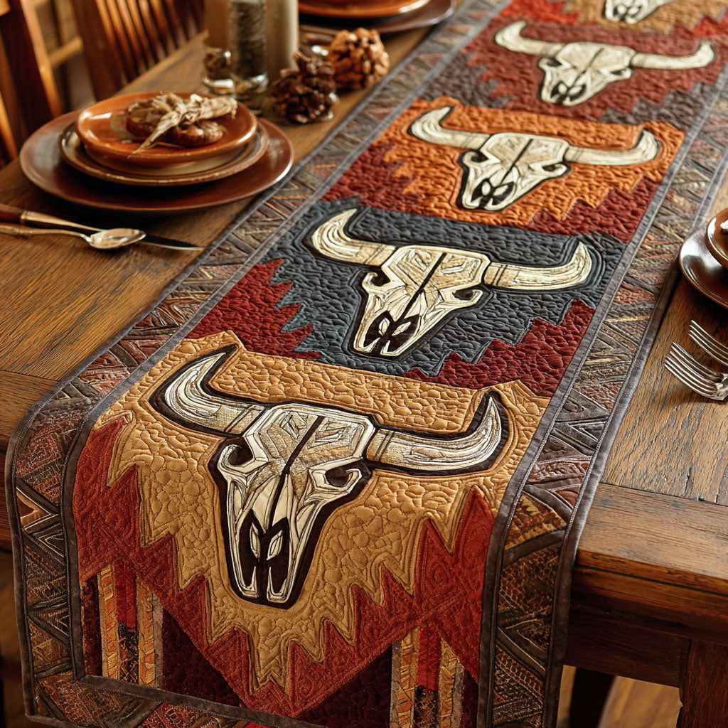 Tribal Spirit Quilted Table Runner NCU0NTD1726