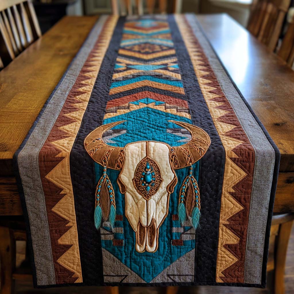 Native American Quilted Table Runner NCU0QN079