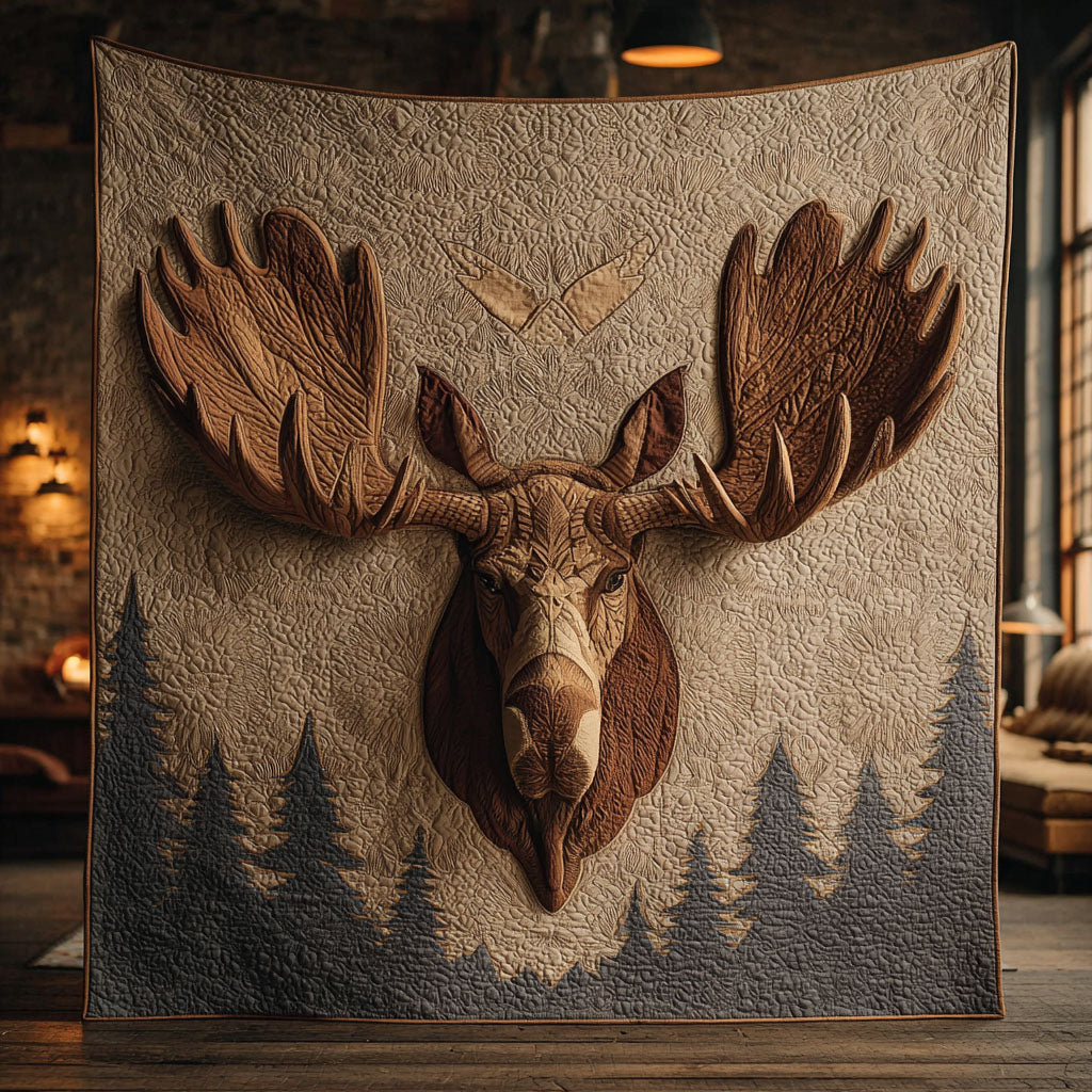 Hunting Quilted Blanket NCU0QN048